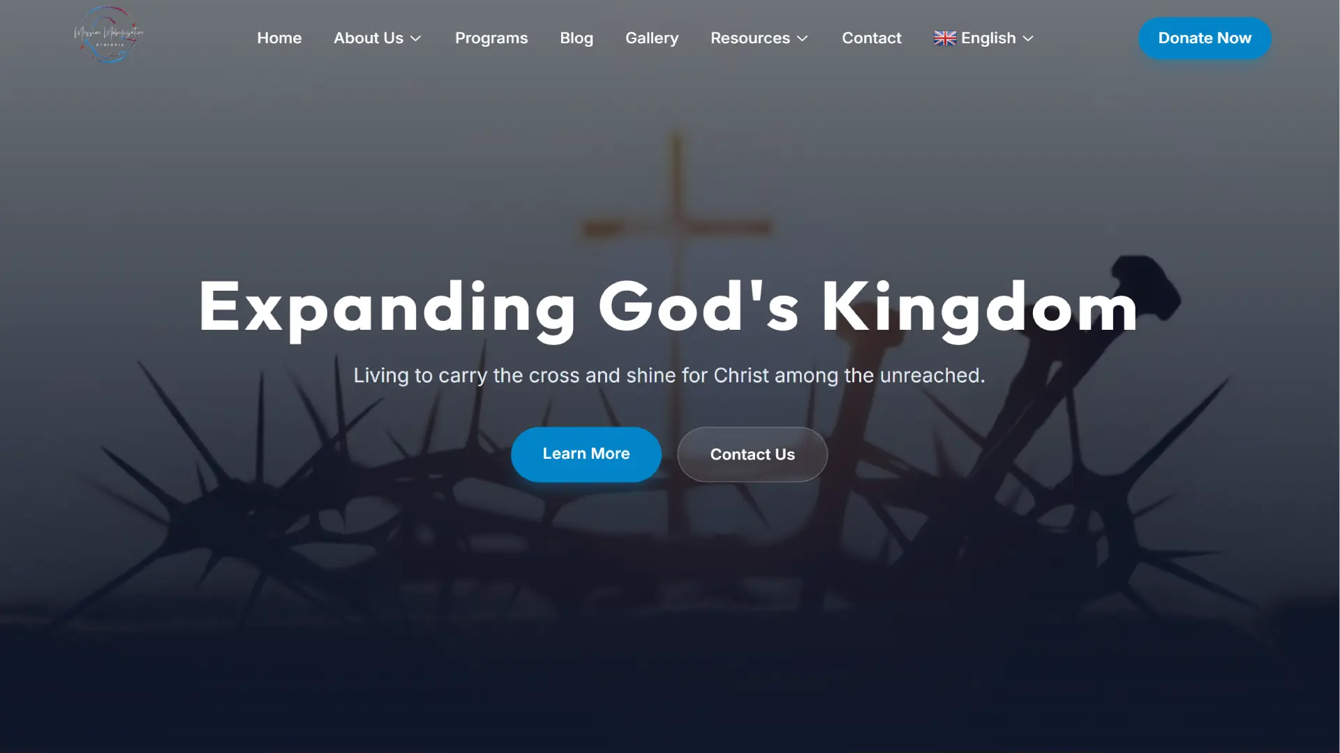 Mission Mobilization Ethiopia website project by Happy Creatives