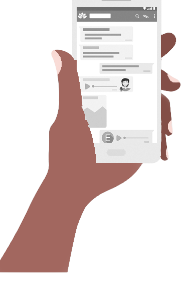 hand & mobile